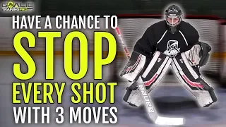 ICE HOCKEY GOALIES - Stop Every Shot With These 3 Moves 🏒