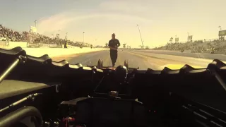 Ride along with Top Fuel driver Shawn Langdon