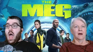 THE MEG Reaction | First Time Watching | That's one big shark!!!