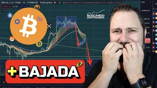 🥵 Bitcoin ➤ ¿Continua la BAJADA? + Noticias + Altcoins !!!