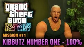 GTA: The Ballad of Gay Tony - Mission #11 - Kibbutz Number One [100%] (1080p)