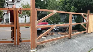 Making Heavy Duty Gate Frames