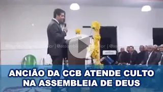 Ancião da CCB Diego Touro faz Culto na Assembleia de Deus