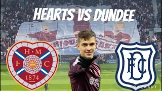 HEARTS BEAT DUNDEE AGAIN!!! Hearts vs Dundee matchday vlog