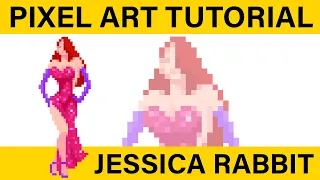 Jessica Rabbit - Pixel Art Tutorial