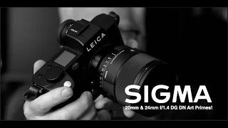Sigma 24mm f/1.4 and 20mm f/1.4 DG DN Art Primes for Sony & Leica: Wow!