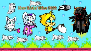 New Easter Skins Update // All Animals // Epic Battles (EvoWorld.io)