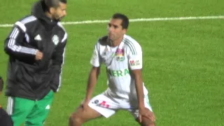 Berkane vs Raja 1 - 1 , حركة حمزة بورزوق بين شوط المباراة