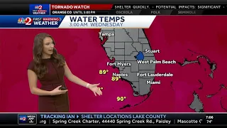 Tracking Hurricane Ian 7 a.m. Wednesday