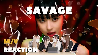 (ENG, KOR) [Slo Reaction] MV Reaction I aespa(에스파) - ' Savage '