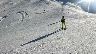 KASPROWY GORYCZKOWA Zjazd na nartach