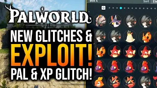 Palworld - 5 GLITCHES! Infinite Pal & XP Glitch! PATCH 0.1.4.1!