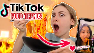 Die gehyptesten TikTok FOOD TRENDS im Test! 😋 | NicoleDon