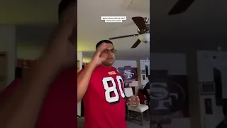 This Dad reacting to the 49ers vs Packers game is hilarious.