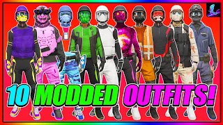 GTA 5 HOW TO GET 10 MODDED OUTFITS ALL AT ONCE! *AFTER PATCH 1.68* GTA Online
