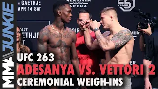 UFC 263: Adesanya vs. Vettori 2 ceremonial weigh-in