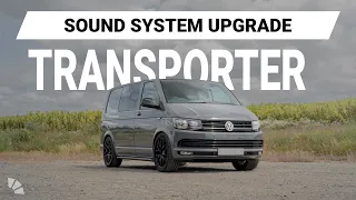 VW T6 Transporter Sound System Upgrade