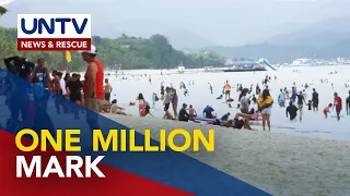One million tourist, naabot na ng Boracay Island