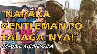 MAINE MENDOZA, KOMPORTABLENG KOMPORTABLE NA TALAGA KAY CARLO AQUINO!!