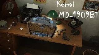 Kemai MD-1909BT. Радиоприемник в ретро стиле.