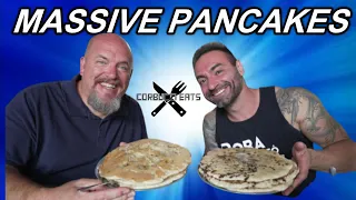 Annamarie's Monster Pancake Challenge w/ Corbucci Eats