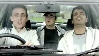 Always wear a seatbelt - Backwards road safety advert