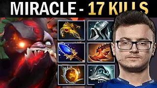 Pudge Dota Gameplay Miracle with 17 Kills and Relic