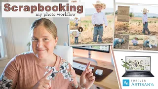 Photo Book Tutorial / software I use + my workflow