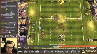 Orcs Game 4 vs High Elves (the Sage plays Blood Bowl 2)