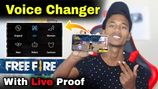 How to change voice in Free fire 2024 !! Voice Changer app for Free fire ! Game voice Changer App…
