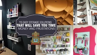 15 Storage solution and DIY organization ideas #1