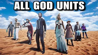 ALL GOD UNITS VS 4 MILLION ZOMBIES | Ultimate Epic Battle Simulator 2 | UEBS 2