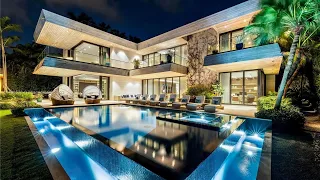 A Masterpiece of Ultra-luxe Tropical Modernism in Miami Beach for $41,500,000