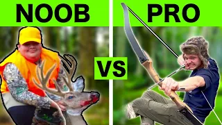 NOOB vs PRO Deer Hunting Challenge!