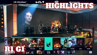 G2 vs KOI - Game 1 Highlights | Round 1 LEC Winter 2023 Playoffs | G2 Esports vs KOI G1 W5D2