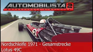 Automobilista 2 - Lotus 49C | Nordschleife 1971 - Gesamstrecke