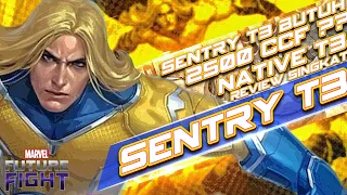 Sentry Butuh 2500 CCF Layak ? Review Sentry T3 Di Mode PVP/PVE - Marvel Future Fight Indonesia 🇮🇩