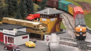 Railfanning a few HO Scale Trains at the PCHS Model Railroad Club!