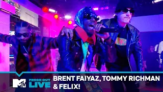 Brent Faiyaz, Tommy Richman & FELIX! Perform "Upset" | #MTVFreshOut