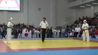 KWU-2014. Final - iks Elizabet vs. Minami Kohsaka (Girls 16-17 years -60 kg)