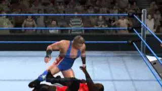 WWE Main Event March 9, 2013  Jack Swagger & Santino Marella vs Mark Henry - Handicap Match WWE SvR