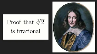 Proof the cube root of 2 is irrational (feat. Fermat's Last Theorem) (meme)