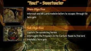 Dungeon Keeper 2 Mission Briefing 6B: "Sweetwater"
