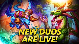 Duo's Is LIVE!  New Dragons Gameplay w/ Hapabear!!!