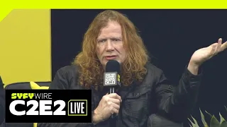 Megadeth's Dave Mustaine Does Comics | C2E2 2019 | SYFY WIRE