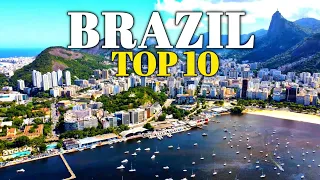 Top 10 best Places to Visit in Brazil ! Brazil Most Beautiful Places ! Travel Video