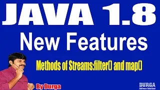 Java 1.8 New Features || Introduction to Streams ||  Session - 29 by Durga Sir