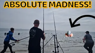 Bass fishing ABSOLUTE MADNESS I caught a swimmer PLUS BASS!