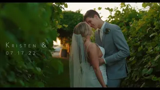 Kristen & Jeff | Liquid Art Winery & Estate | Kansas Cinematic Wedding Video