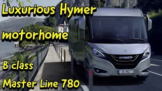 Luxurious Hymer motorhome :  B class Master Line 780